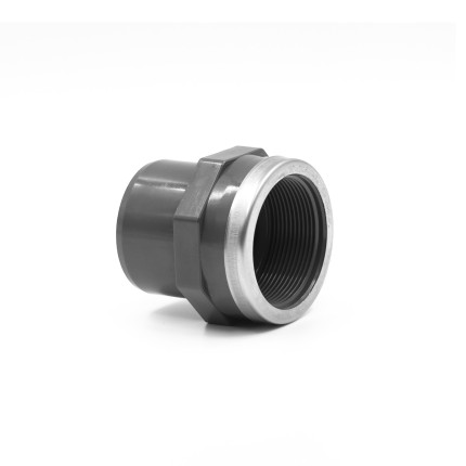 EMBOUT TARAUDE RENFORCE PVC 16X12X3/8  M/F A COLLER