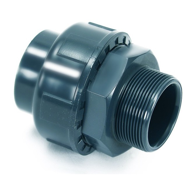 MANCHON UNION PVC/EPDM F A COLLER/FILETE      