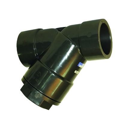 FILTRE EN Y PVC FEMELLE A COLLER JOINT EPDM   