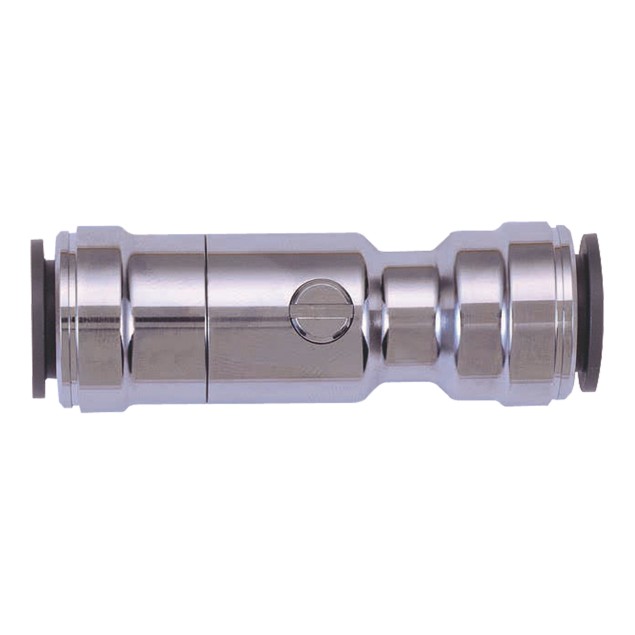 VALVE D'ARRET LAITON CHROME