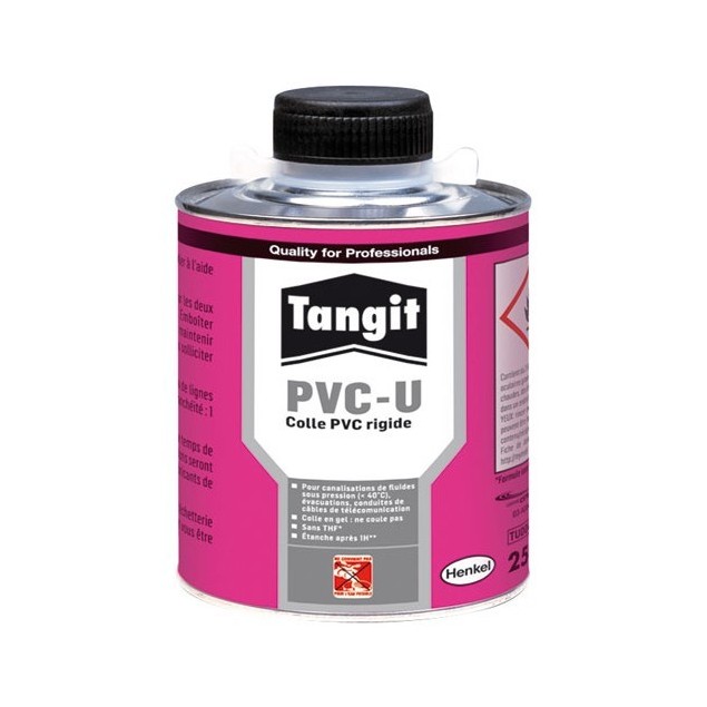 COLLE PVC TANGIT AVEC PINCEAU 250GR