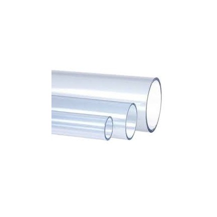 TUBE PVC TRANSPARENT RIGIDE        