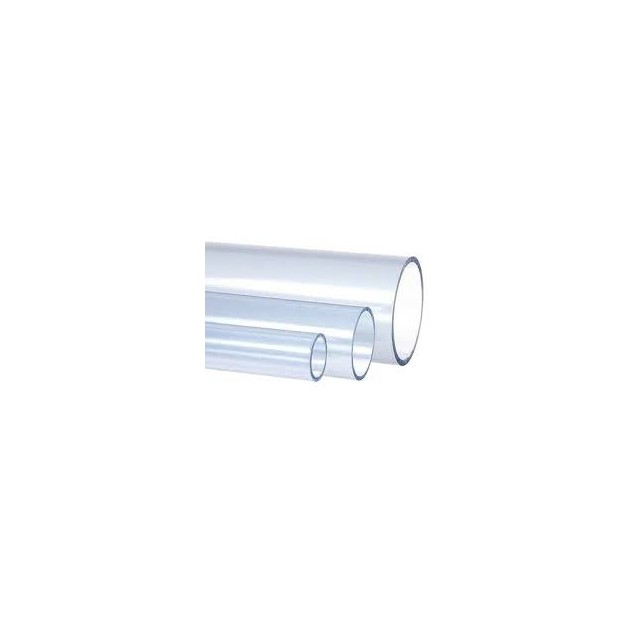 TUBE PVC TRANSPARENT RIGIDE        