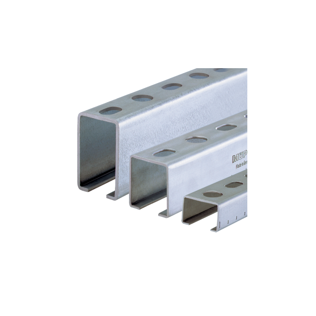 RAIL D INSTALLATION INOX AISI 304/A2 LG 2 METRES