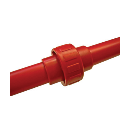 RACCORD UNION ABS ROUGE D25