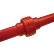 RACCORD UNION ABS ROUGE D25