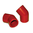 COUDE 45° ABS ROUGE D25